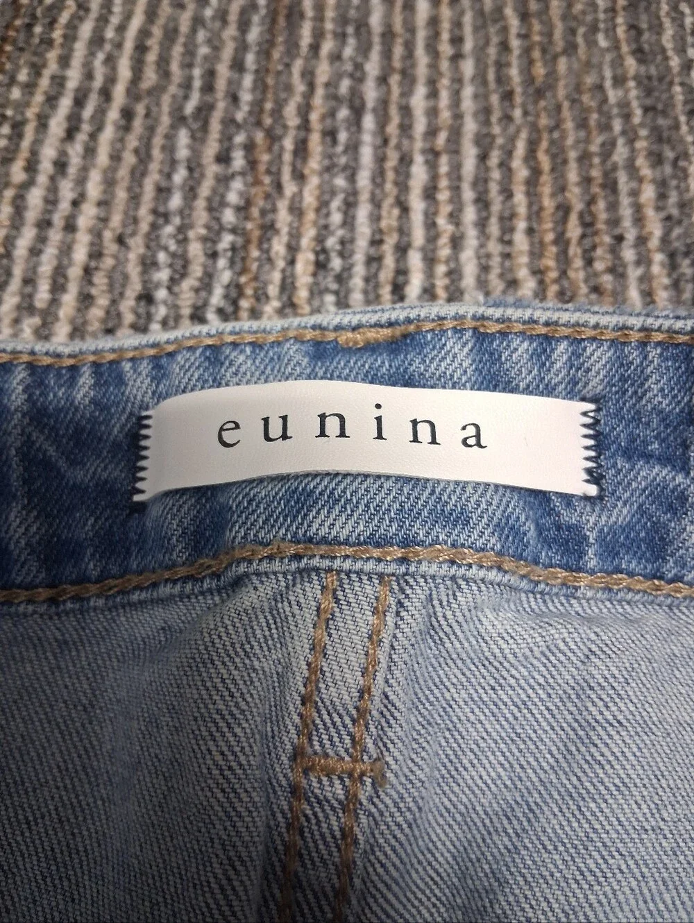 Eunina Tobi Super Hight Rise Mom Jean Sz 7 NWT